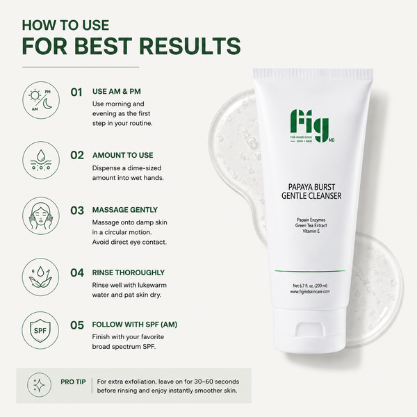 Fig MD Papaya Burst Gentle Cleanser
