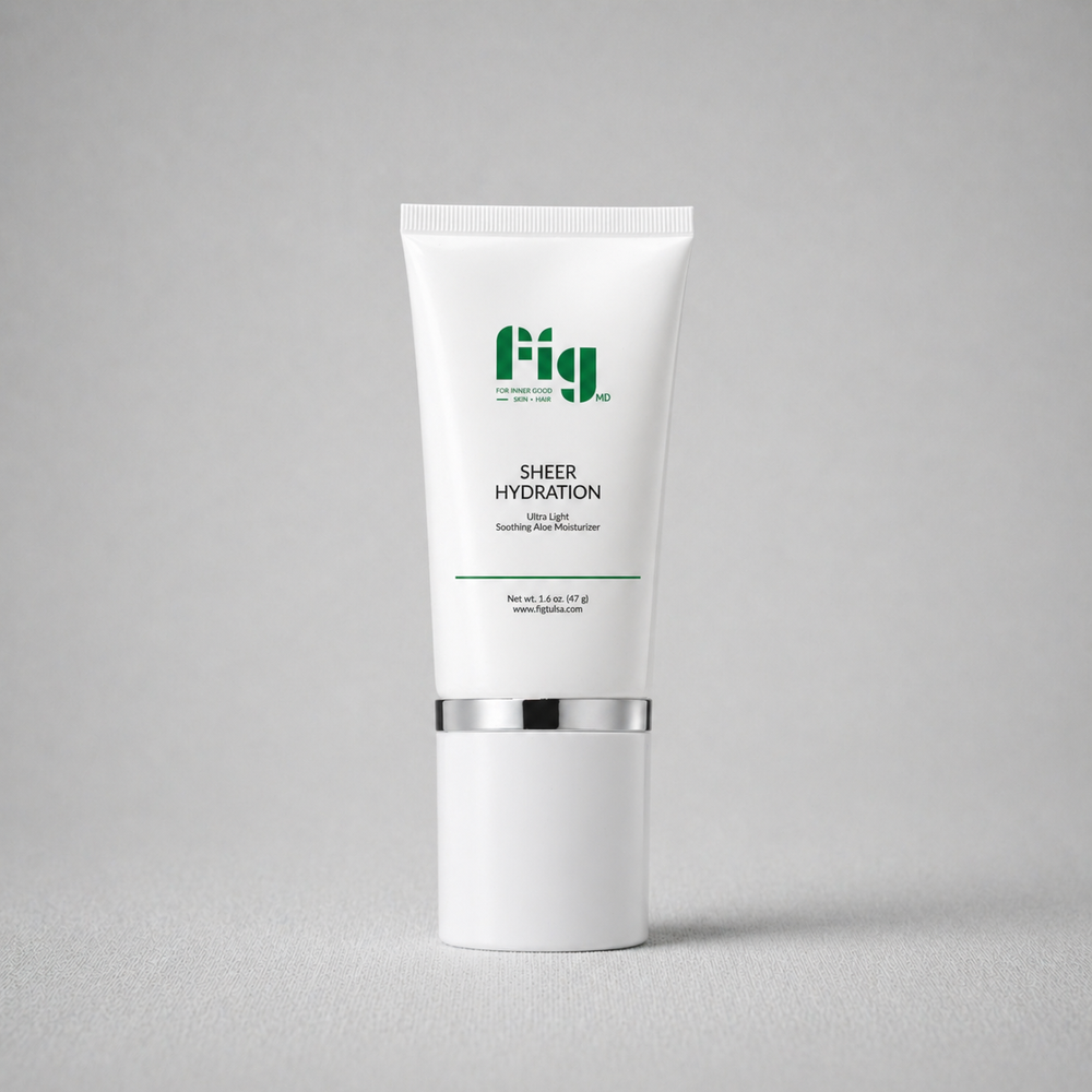 Fig MD Sheer Hydration lightweight moisturizer for sensitive skin with antioxidants and oil-free hydration