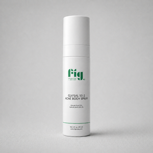 Fig MD Acne Body Spray for clear skin with glycolic and salicylic acid formula