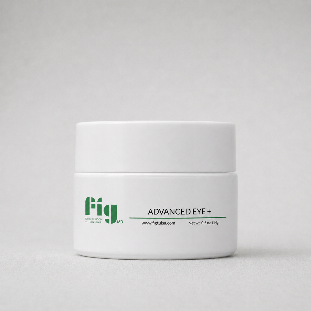 Fig MD Advanced Eye Cream firming hydrating peptide complex and antioxidants for dark circles and fine lines