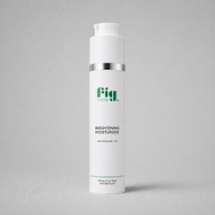 Fig MD Brightening Moisturizer jar with hydrating and anti-aging cream for dry skin relief