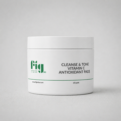 Fig MD Cleanse + Tone Vitamin C Pads for refreshing and toning skin with antioxidants