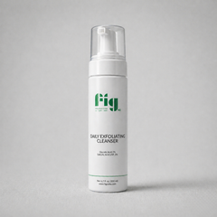 Fig MD Daily Exfoliating Cleanser bottle with Glycolic and Salicylic Acid for smooth, acne-prone skin