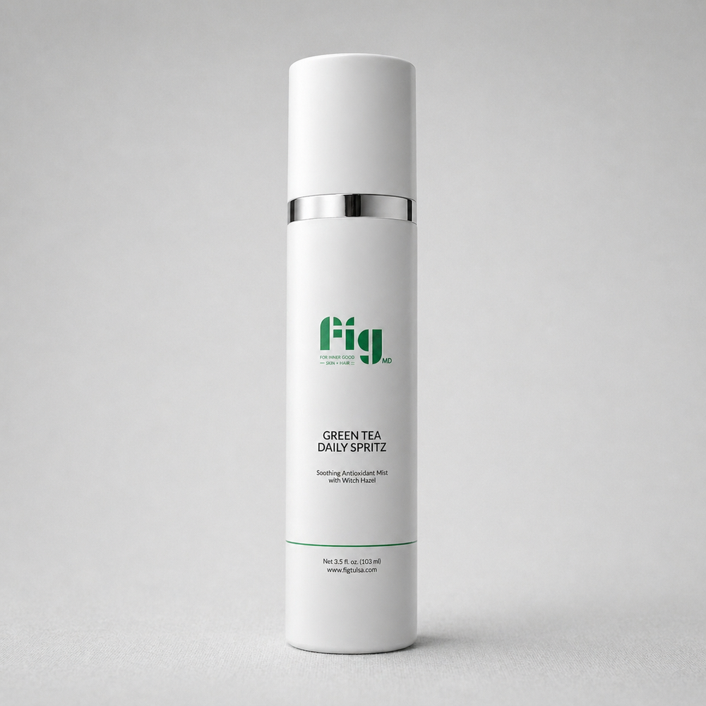 Fig MD Green Tea Daily Spritz refreshing antioxidant mist for bright, hydrated skin