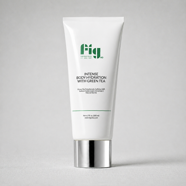Fig MD Intense Body Hydration lotion with green tea and ceramide for dry skin restoration