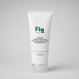 Fig MD Intense Hand Hydration cream with hyaluronic acid and green tea for deep moisturizing and antioxidant protection