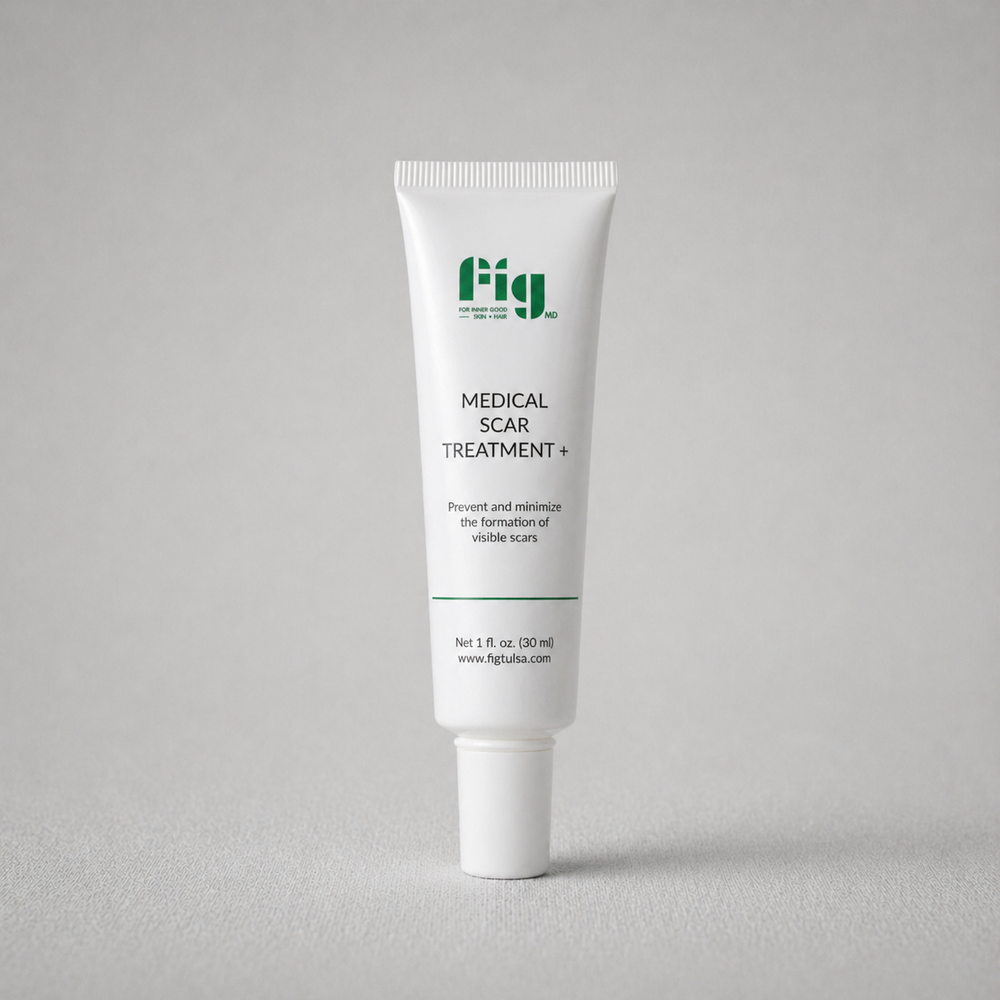 Fig MD Medical Scar Treatment gel tube with healing and skin renewal benefits