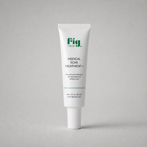 Fig MD Medical Scar Treatment gel tube with healing and skin renewal benefits