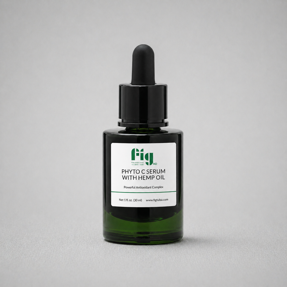 Fig MD Phyto C Serum with hemp oil for soothing and reducing skin redness