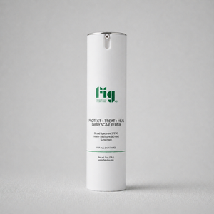 Fig MD Protect + Treat + Heal Daily Scar Repair Sunscreen with SPF 45, anti-aging scar care, and mineral sun protection