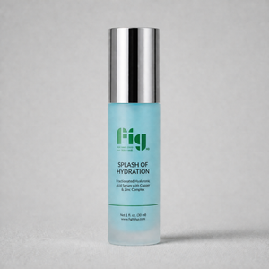 Fig MD Splash of Hydration serum bottle with hydrating skin benefits and anti-aging properties
