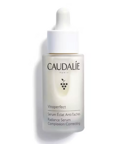 Caudalíe Vinoperfect Radiance Dark Spot Correcting Serum bottle with dropper