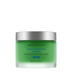 SkinCeuticals Phyto Corrective Masque green botanical face mask for sensitive and dehydrated skin in 60ml jar